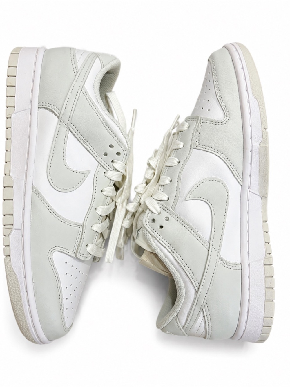 Nike Women’s Low-Top Sneakers in White and Light Gray